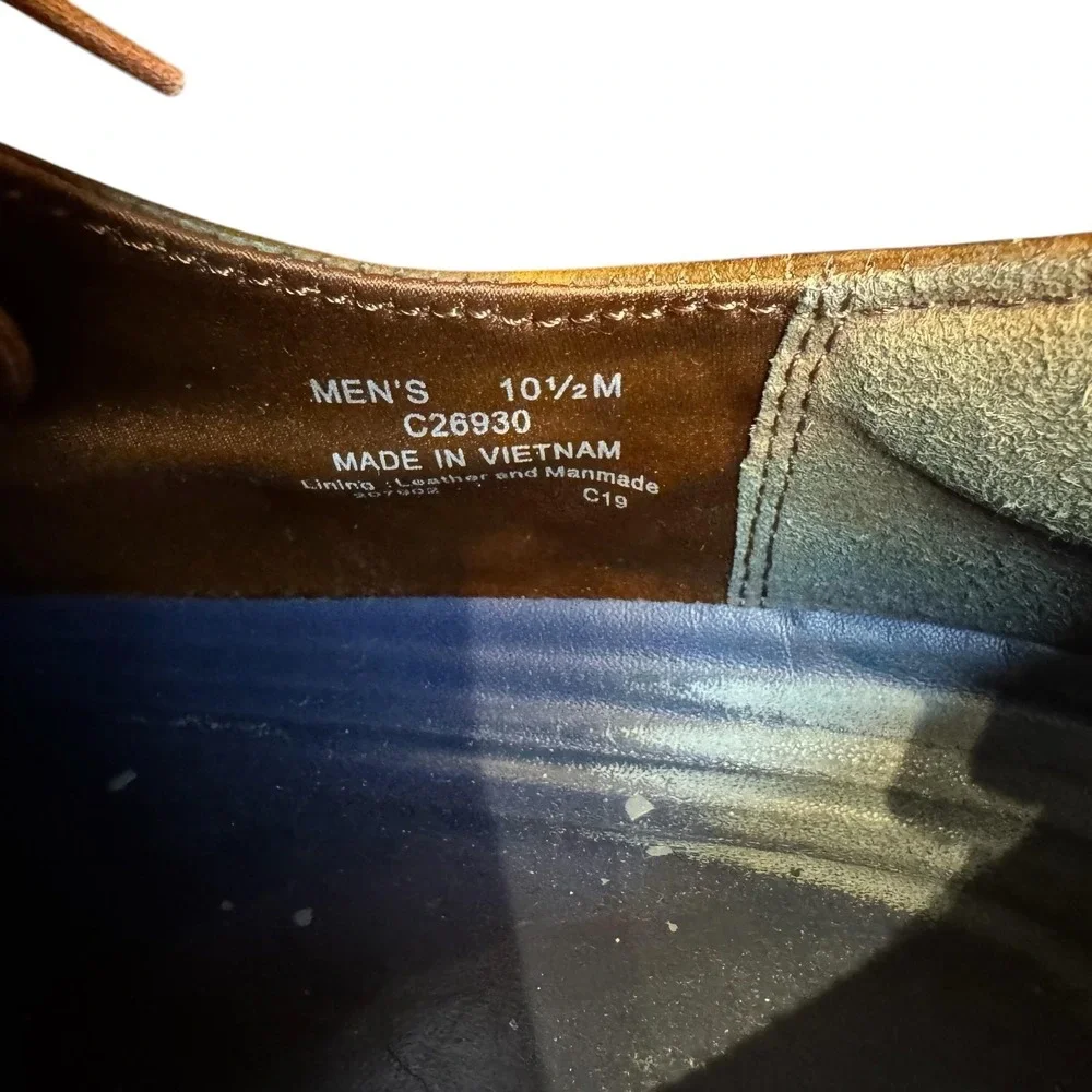 Cole Haan Grand.OS Shoes Mens Size 10.5‎ Brown Leather Wingtip Sneakers C26930
